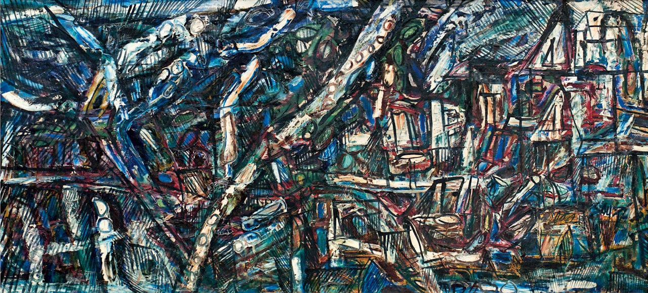 Landscape by Francis Newton Souza