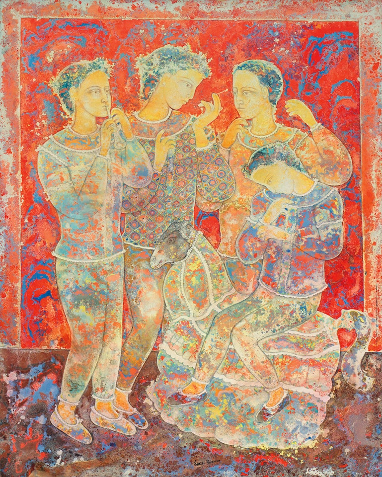 After the Theatre by Sakti Burman