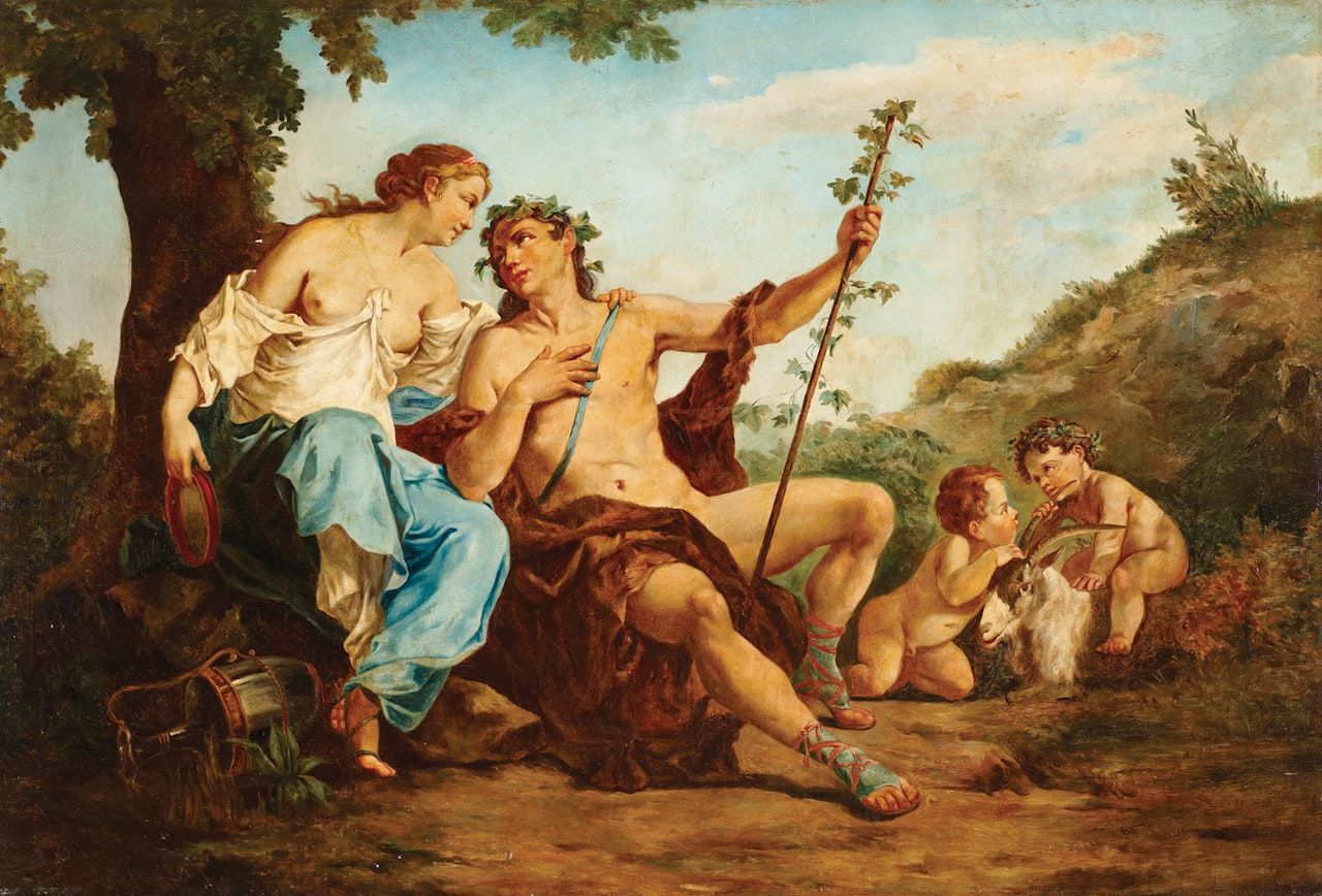Lovers in a Classical Landscape Lovers in a Classical Landscape by Italian School