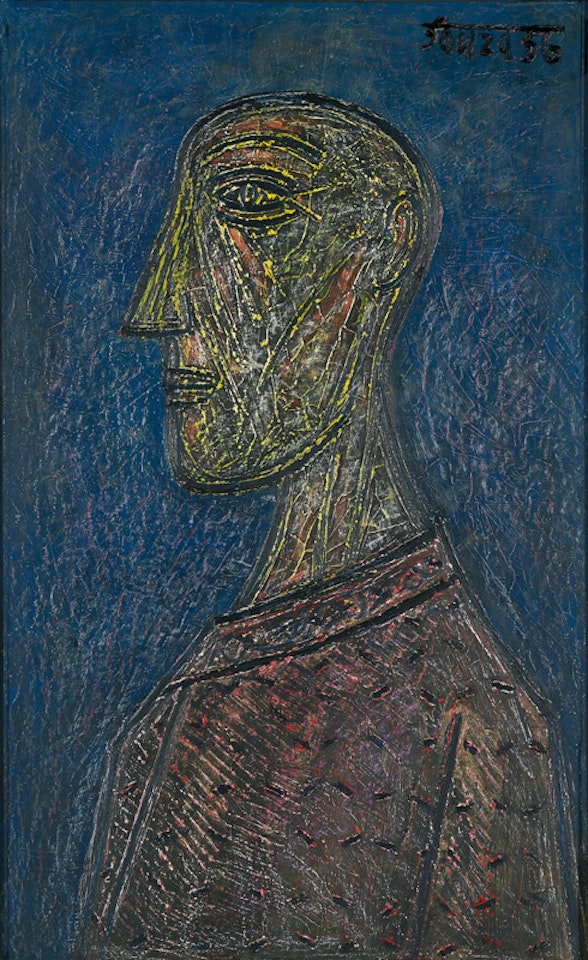 Profile of a Man by Francis Newton Souza