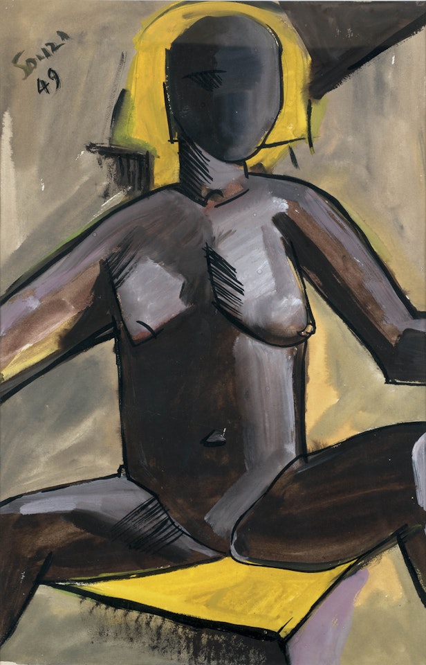 Female Nude by Francis Newton Souza