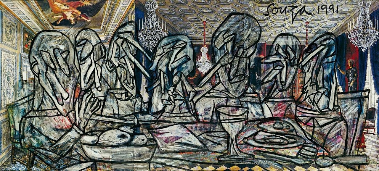 The Last Supper by Francis Newton Souza
