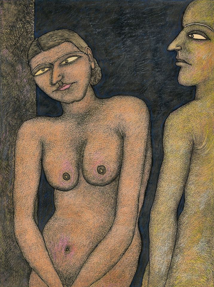 Man & Woman by Jogen Chowdhury