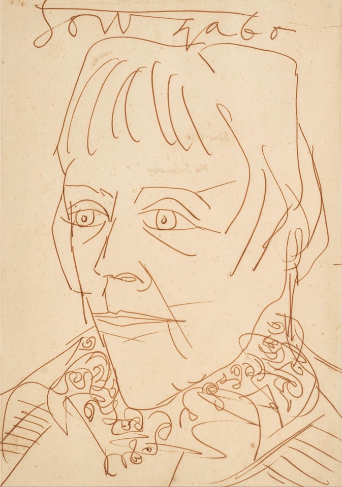Mrs. Jelensky by Francis Newton Souza
