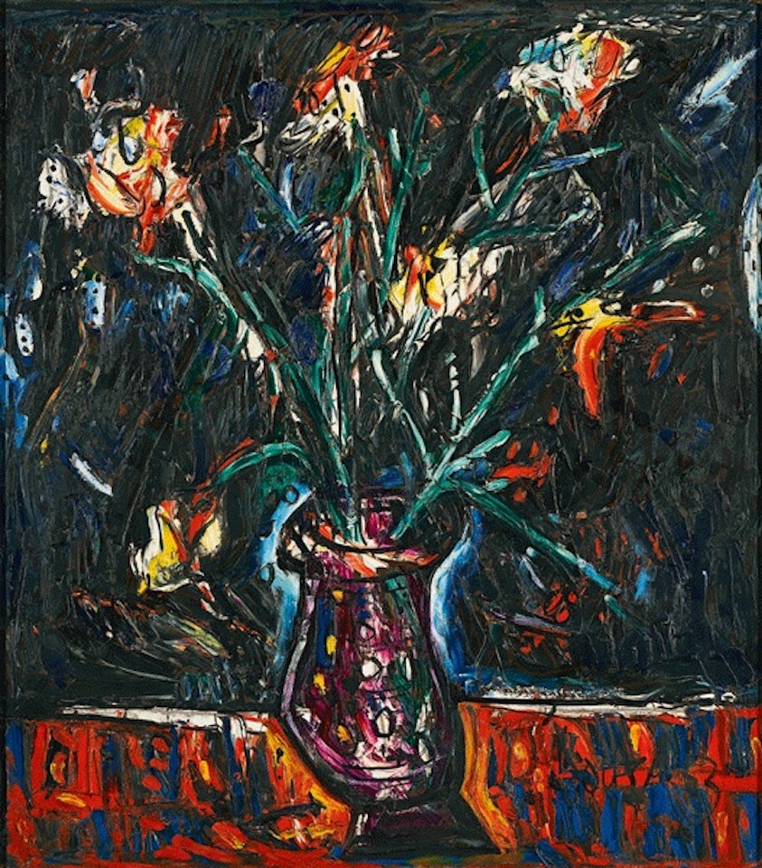 FLOWERS by Francis Newton Souza