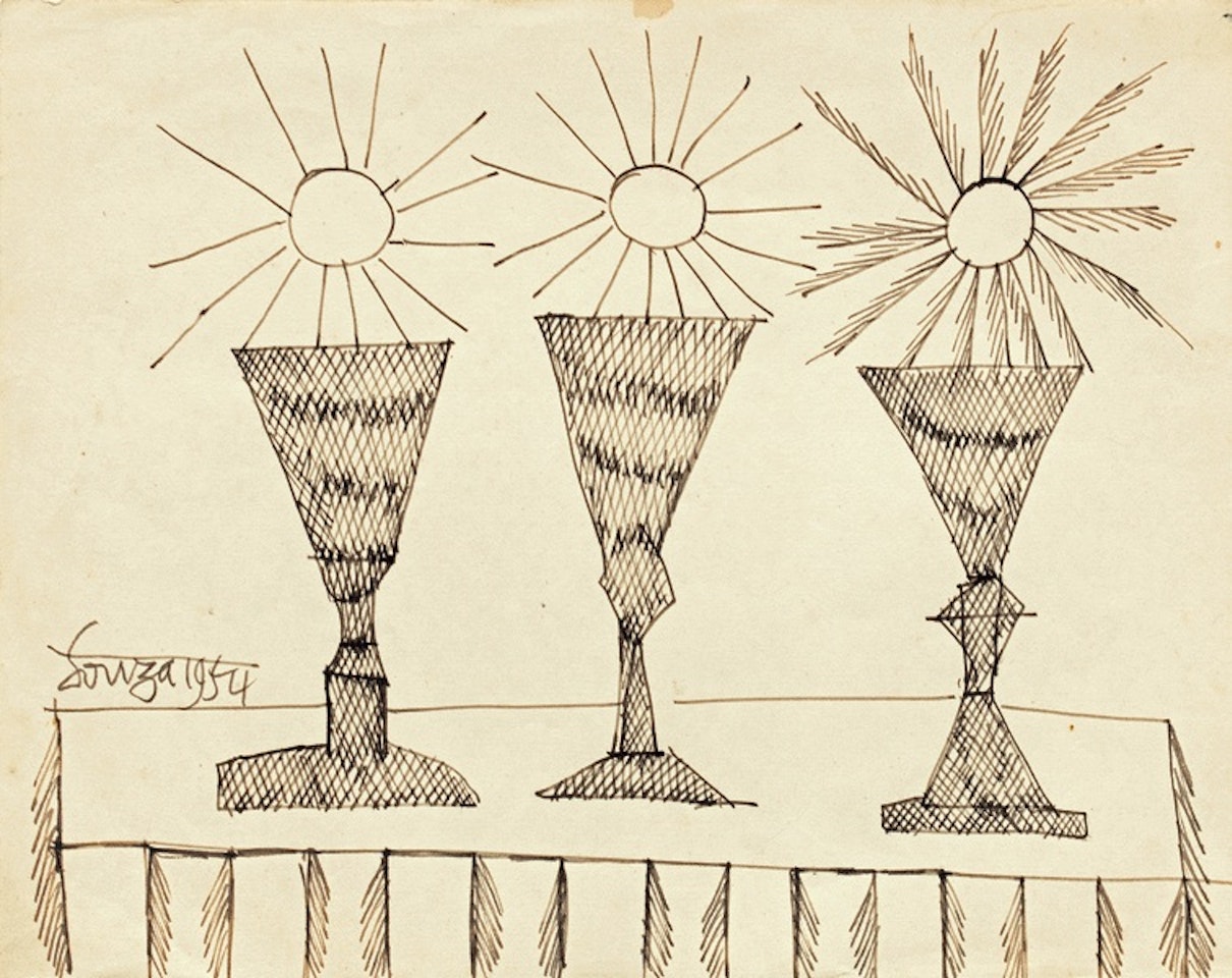 UNTITLED (STILL LIFE) by Francis Newton Souza
