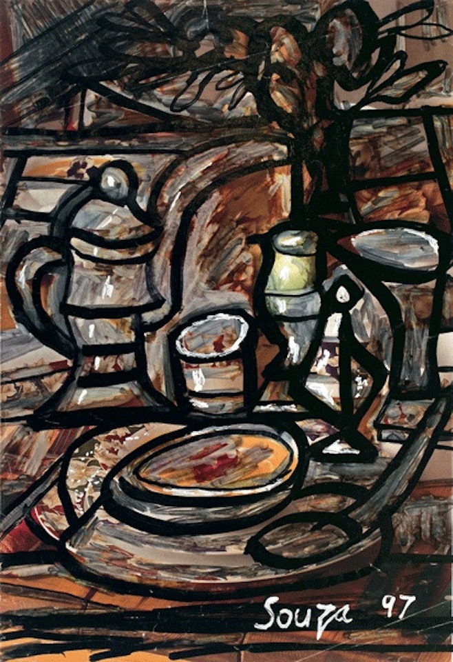 UNTITLED (STILL LIFE) by Francis Newton Souza