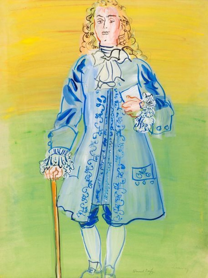 Lemery, Character study for The Electricity Fairy by Raoul Dufy