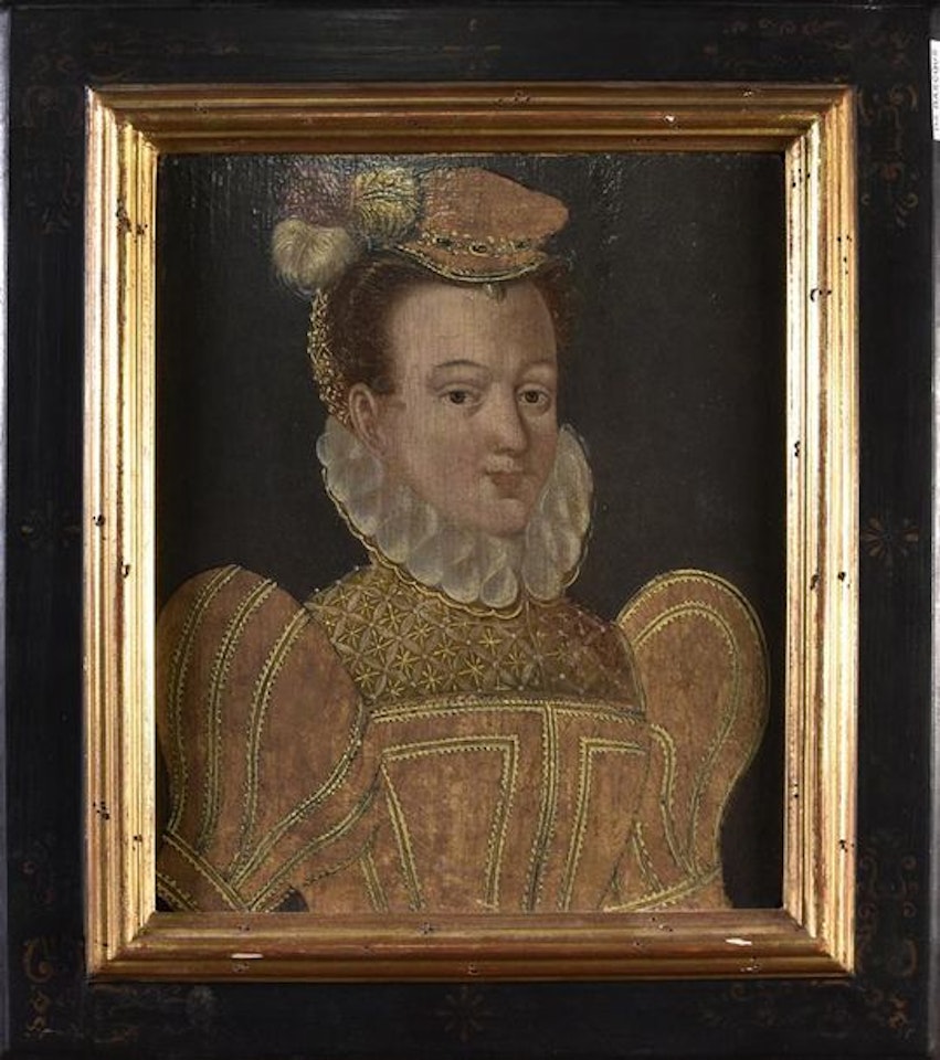 Portrait of Queen Margot by French School
