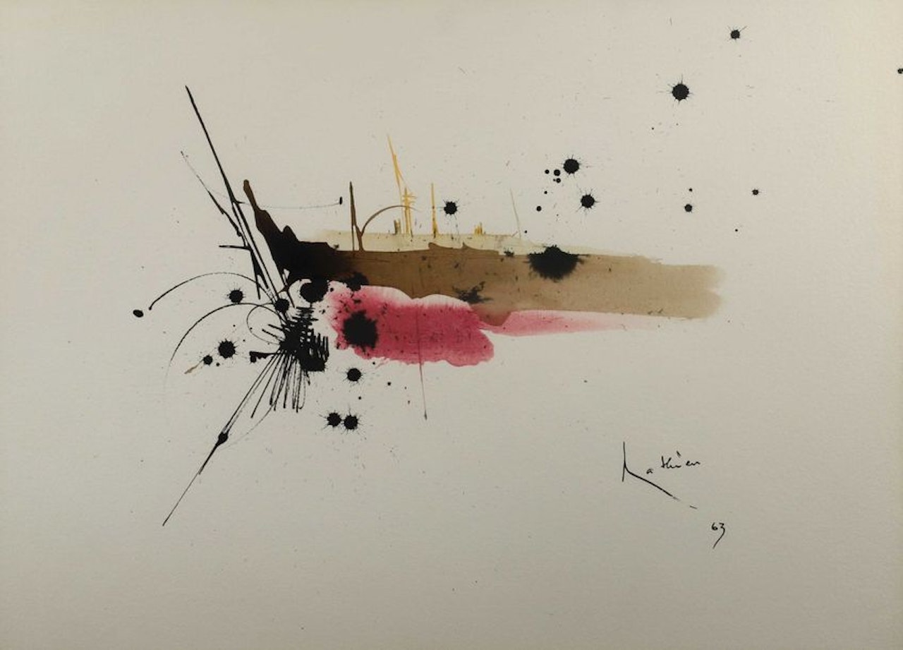 Composition by Georges Mathieu