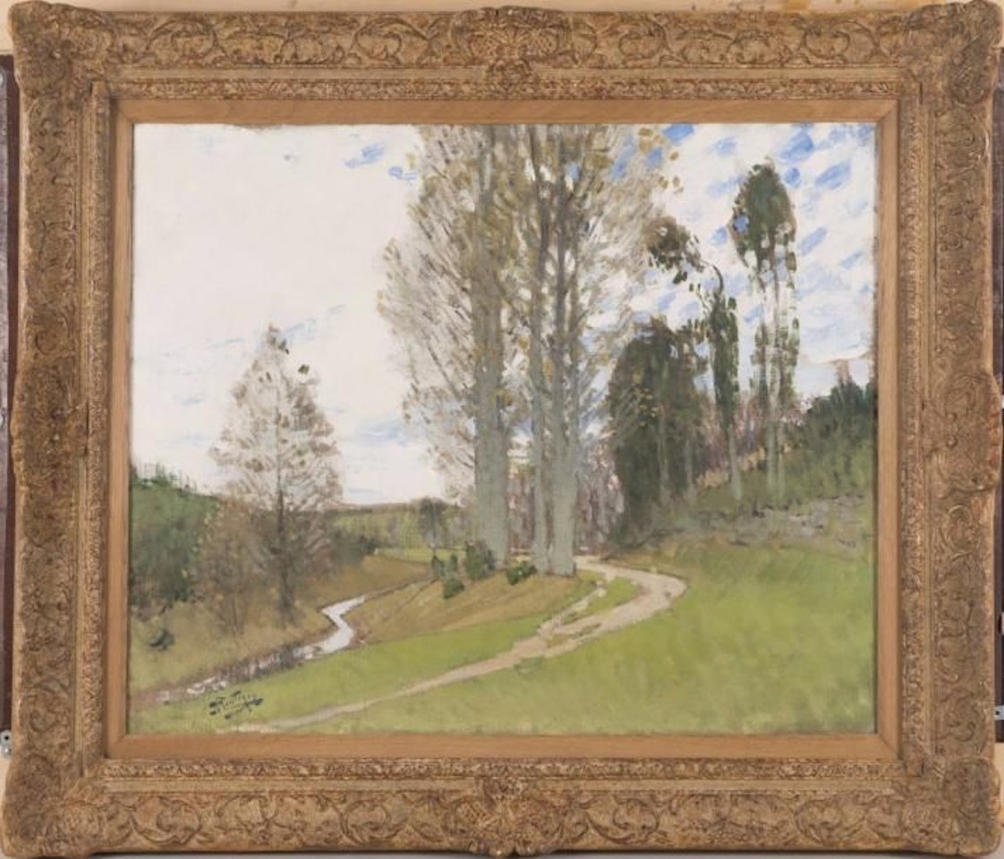 Moret sur Loing by Pierre Eugène Montezin