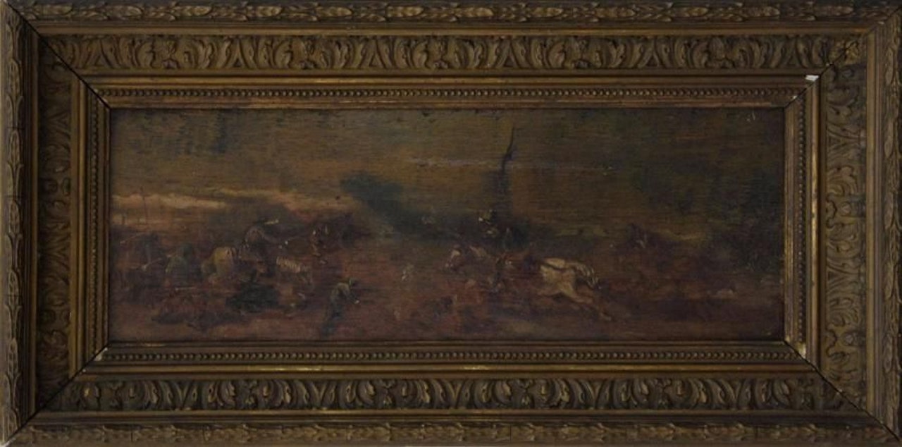 Cavalry shock by French School