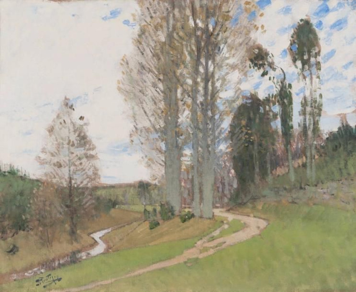 Moret-sur-Loing by Pierre Eugène Montezin
