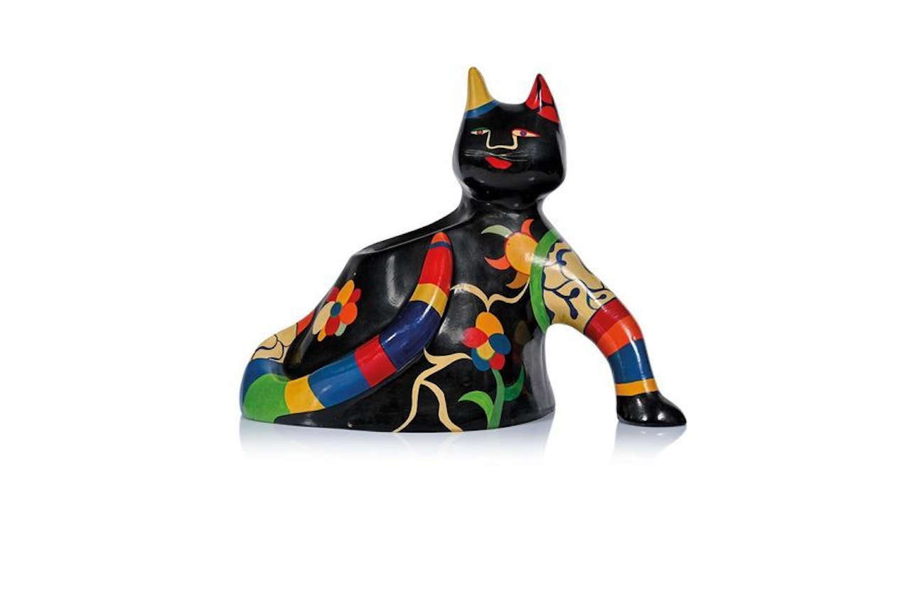 Vase Chat by Niki de Saint Phalle