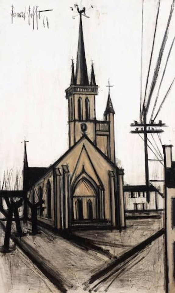 La chapelle de la Trinité by Bernard Buffet