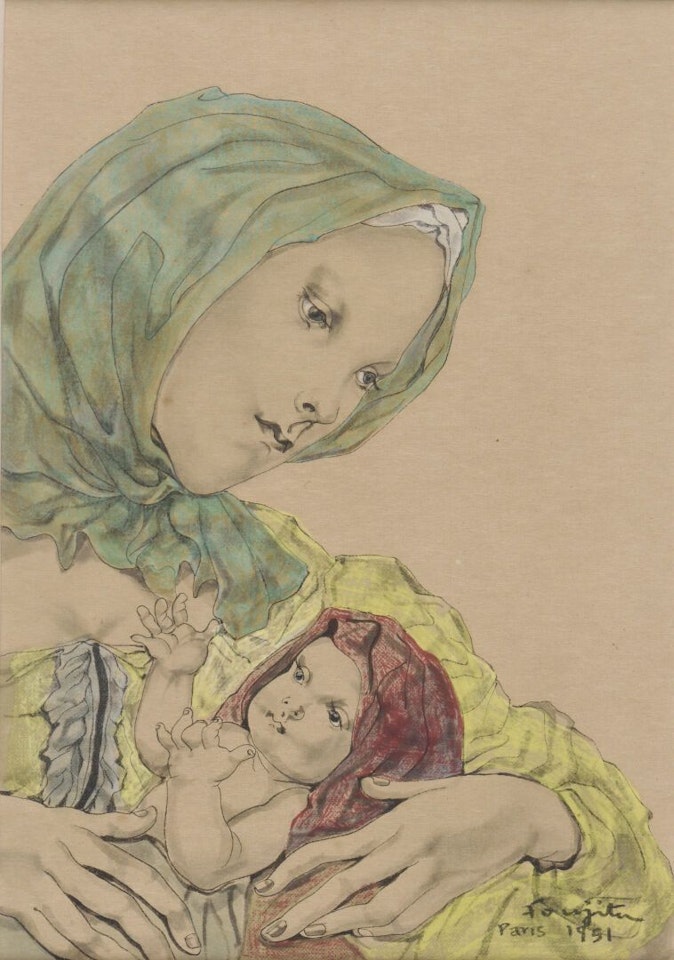 Maternity by Leonard Tsuguharu Foujita