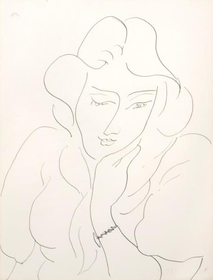 Jeune femme au bracelet by Henri Matisse