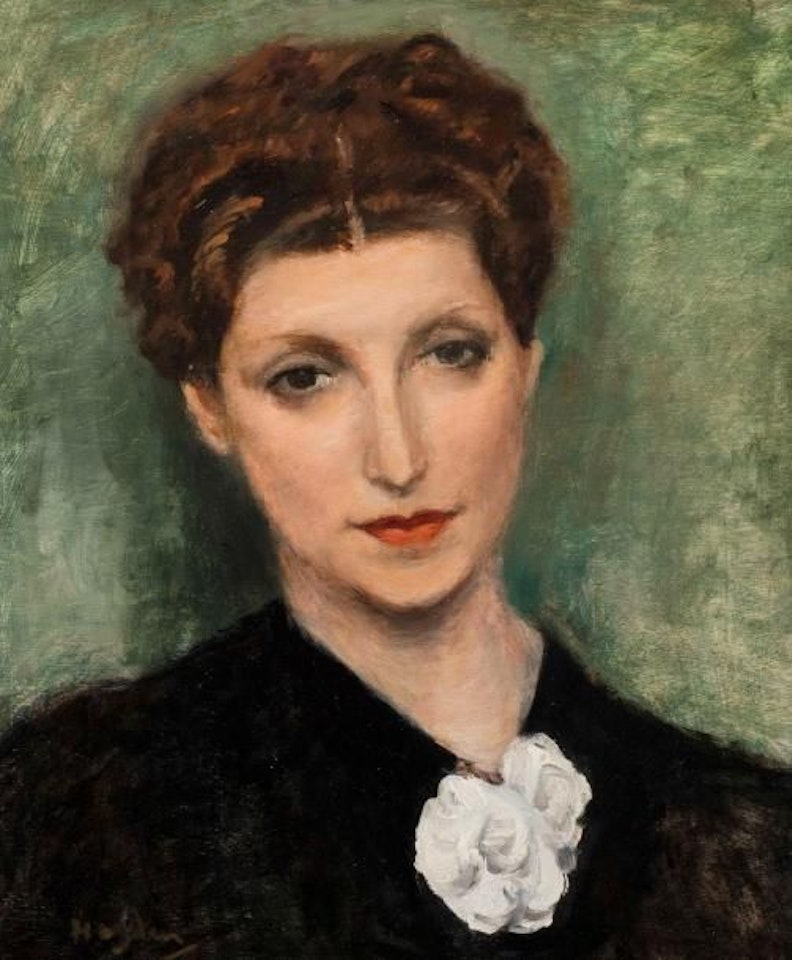 Portrait de femme by Henri Hayden