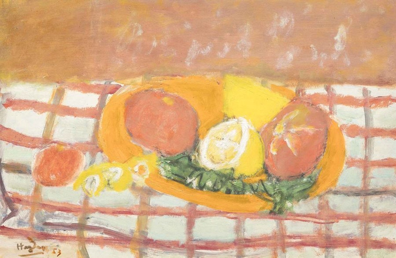 Nature morte aux tomates et au citron by Henri Hayden