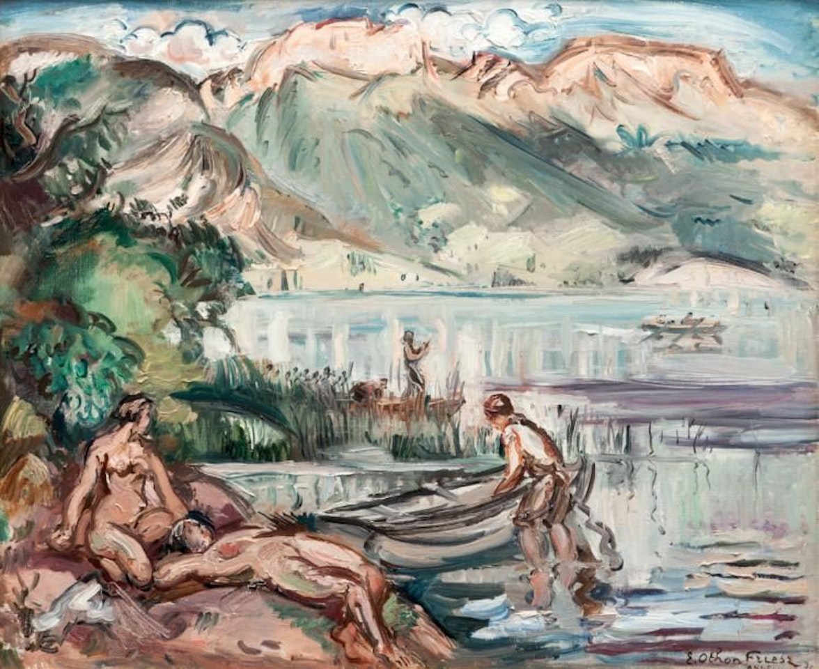 Lake by Othon Friesz