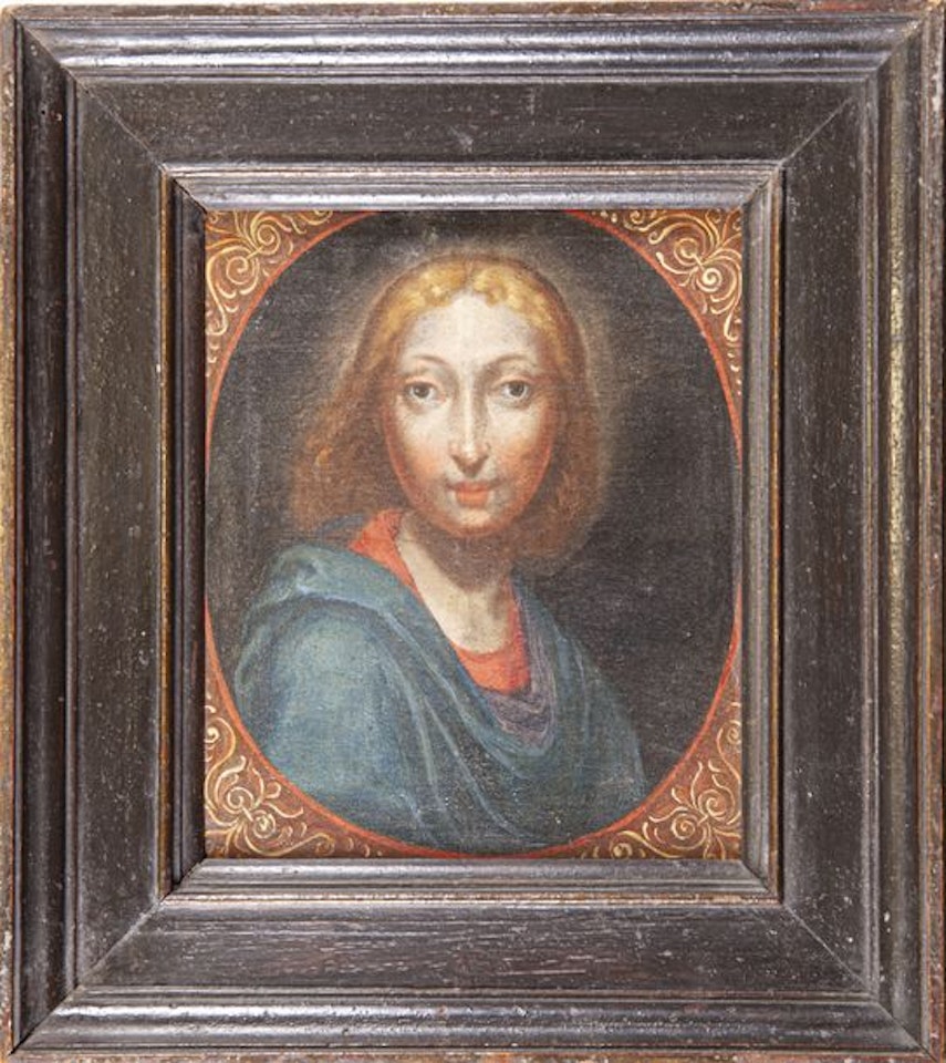 Christ, in an oval by Italian School