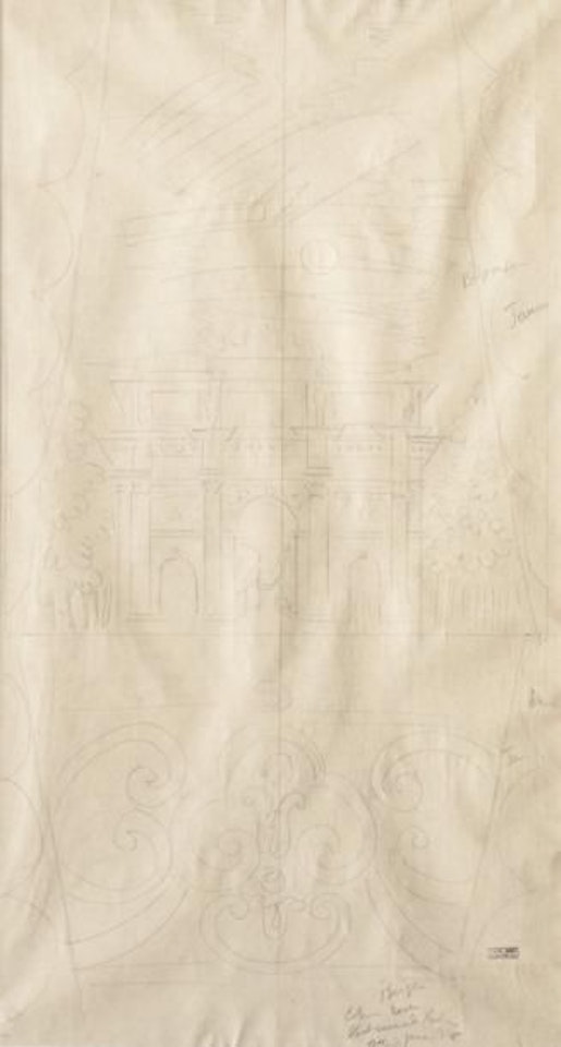 Architecture project by Raoul Dufy