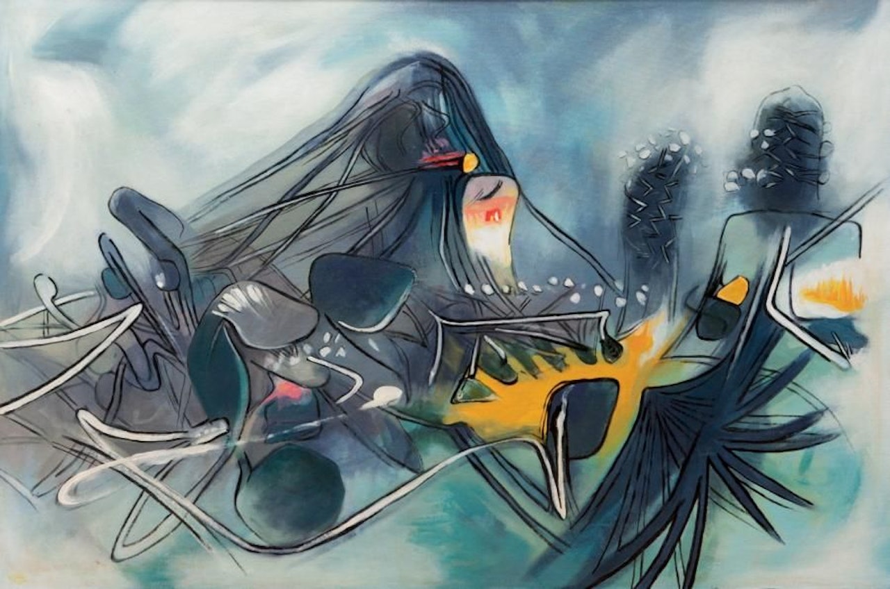 Evolution by Roberto Matta