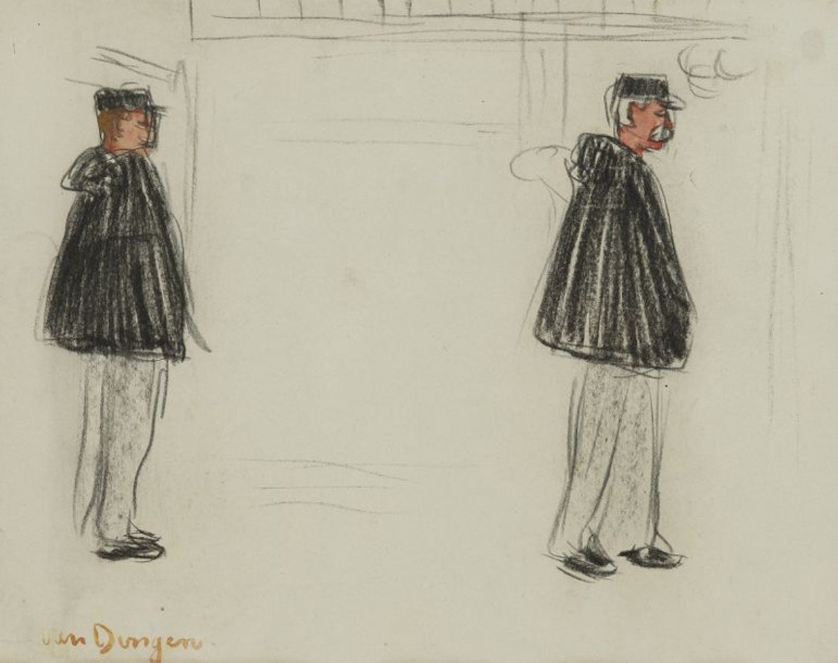 Les agents de Paris by Kees van Dongen