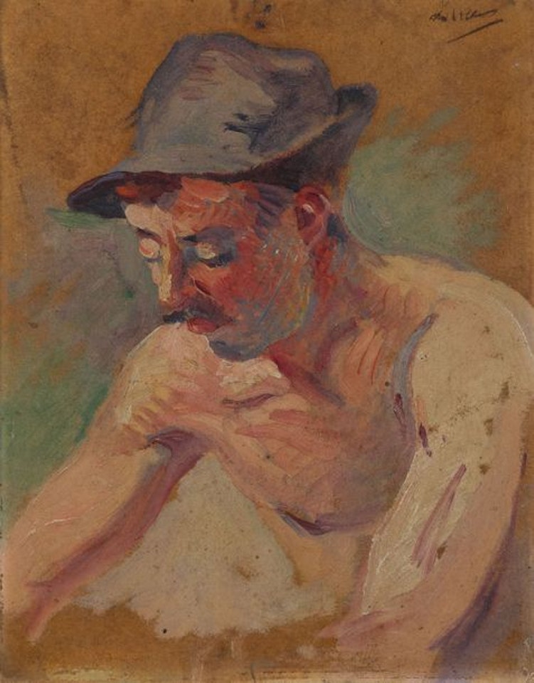 Étude pour le briquetier by Maximilien Luce