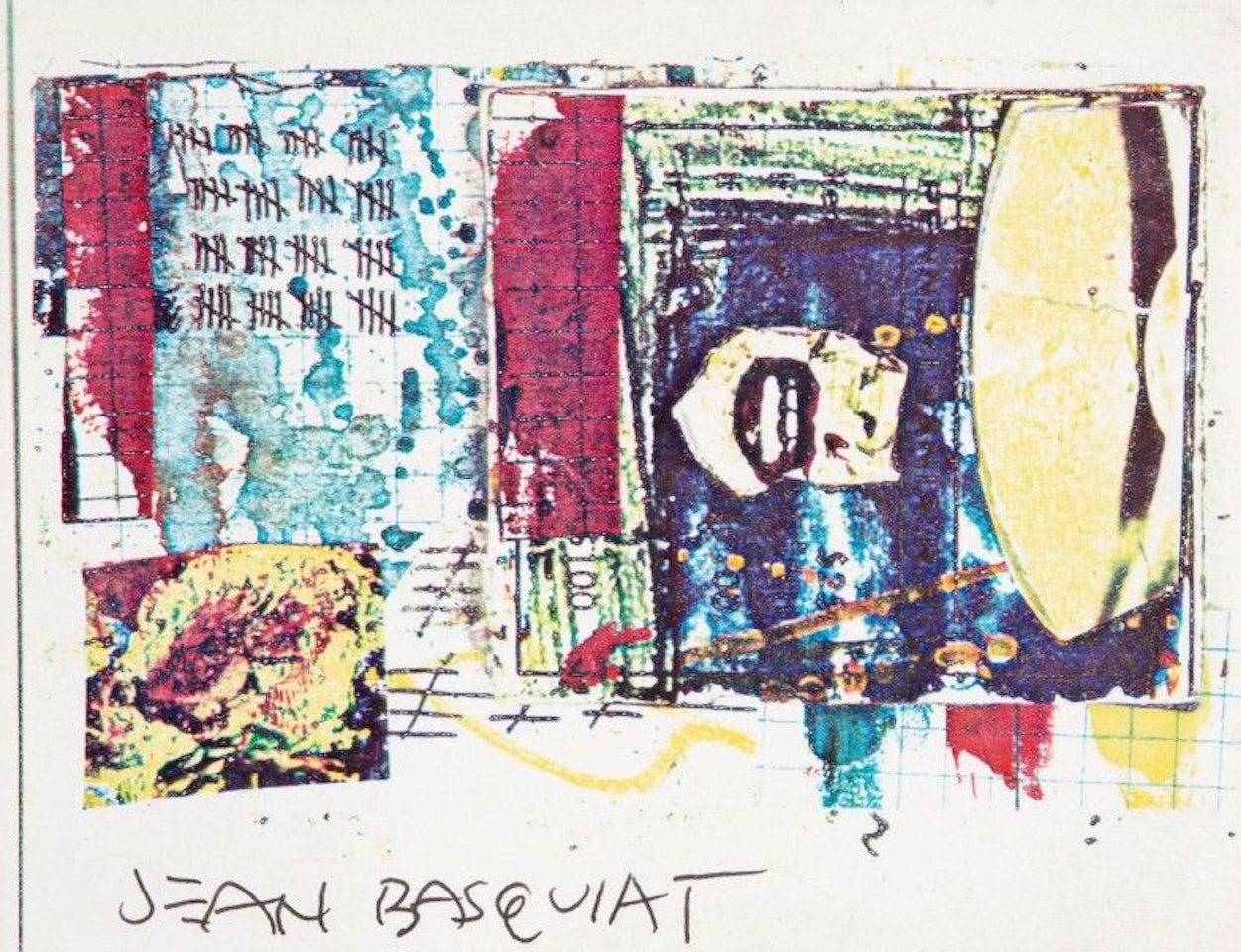 Sans titre by Jean-Michel Basquiat