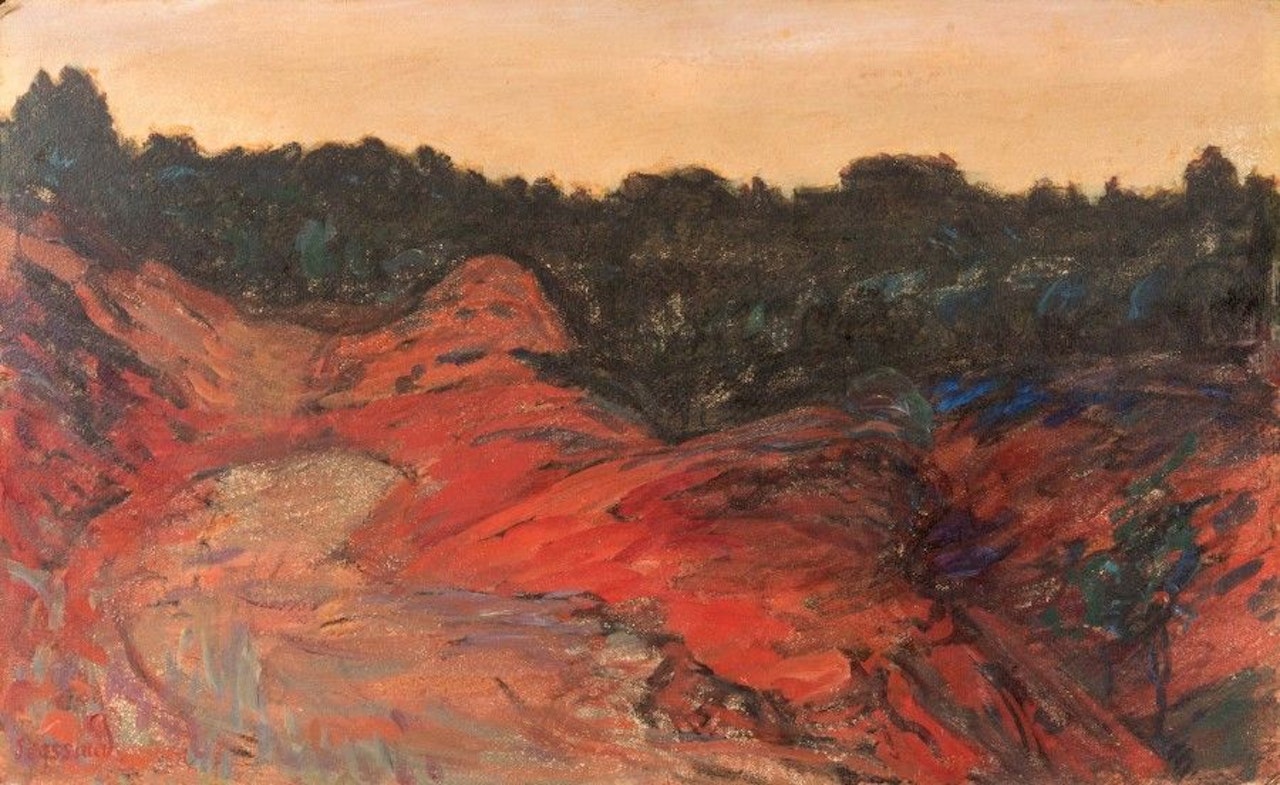 In the ochres by René Seyssaud