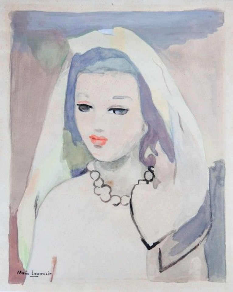 Jeune femme by Marie Laurencin