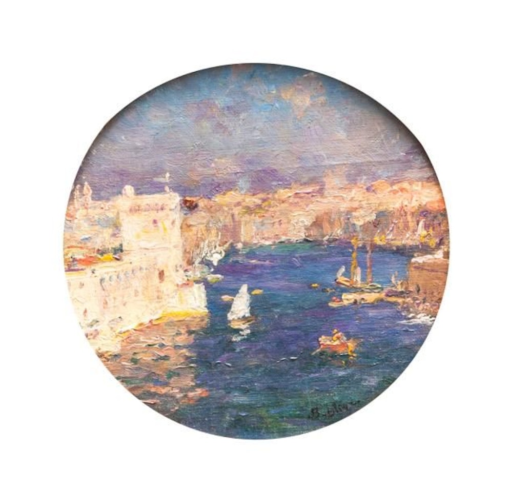 The port of Marseille by Jean Baptiste Olive