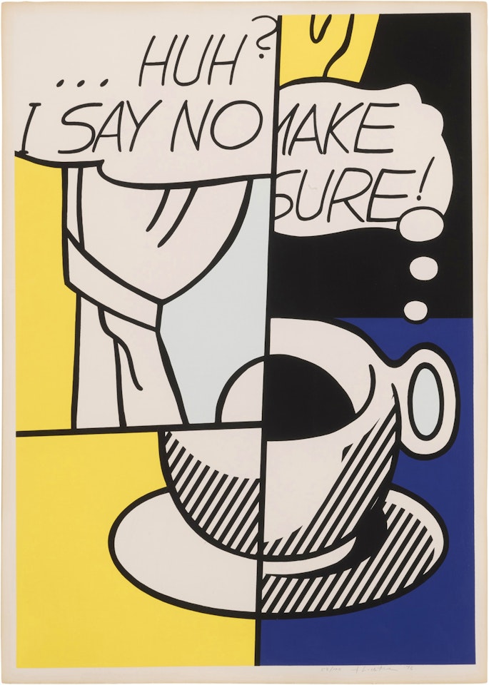 ...Huh? (Corlett 149) by Roy Lichtenstein