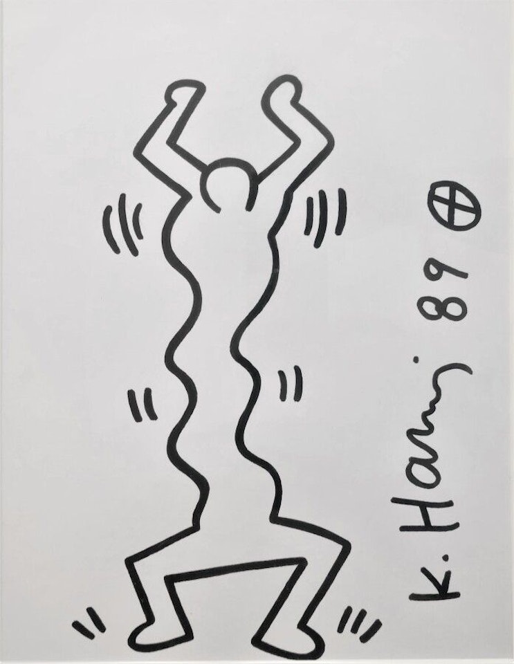 Dancing Figure by Keith Haring