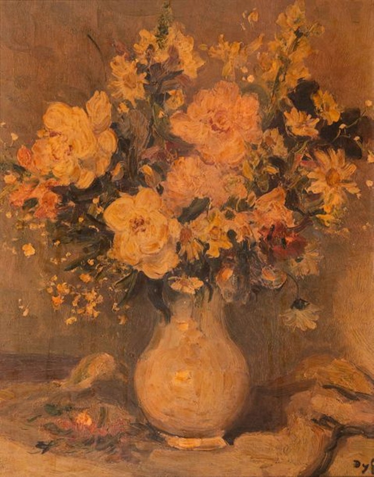 Bouquet of flowers by Marcel Dyf