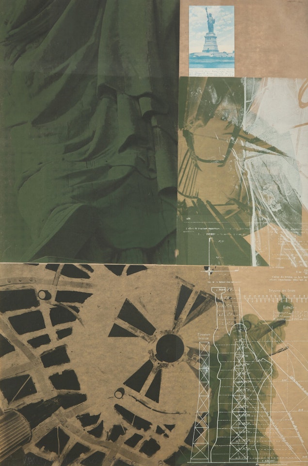 Statue of Liberty (from the New York, New York Portfolio) by Robert Rauschenberg