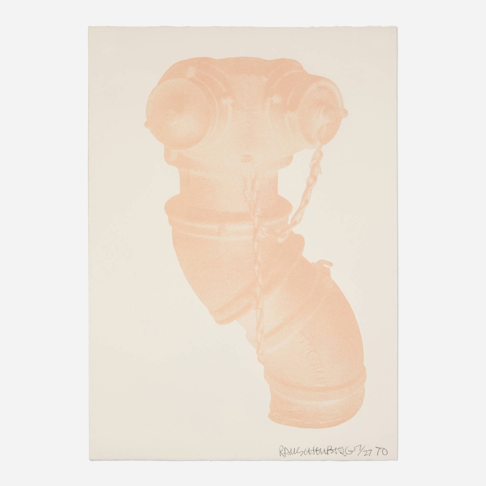 Unit (Hydrant) by Robert Rauschenberg