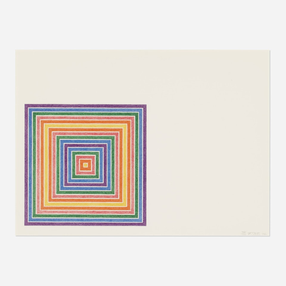 Honduras Lottery Co. by Frank Stella