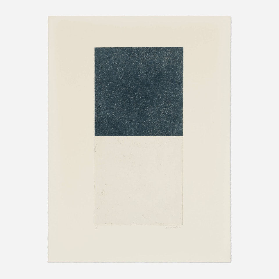 Untitled (from the Ten Days portfolio) by Brice Marden