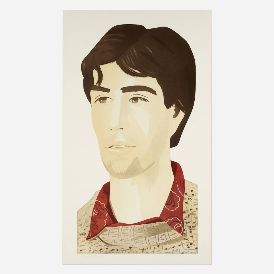 Head of Vincent by Alex Katz