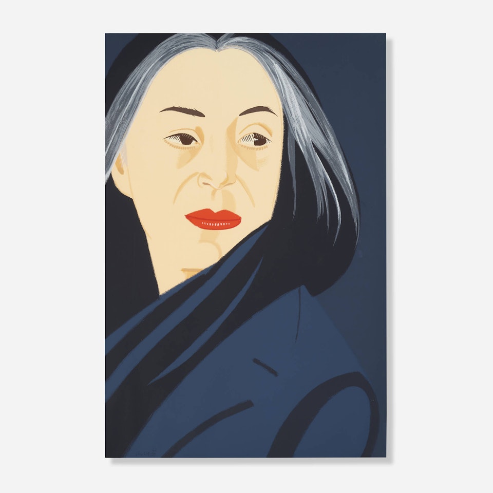 Black Scarf by Alex Katz