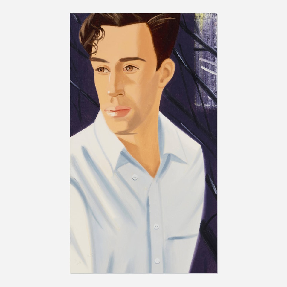 White Shirt (Vincent 1) by Alex Katz