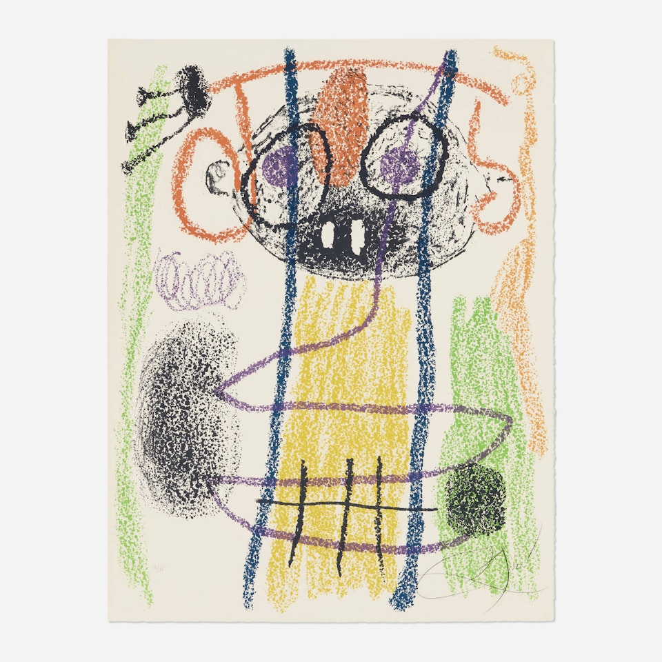Untitled (from the Album 21 portfolio) by Joan Miró