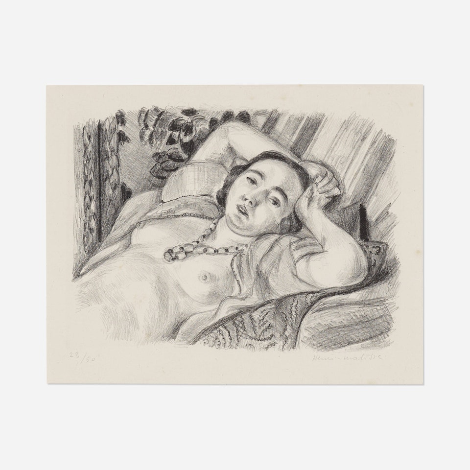 Odalisque au collier by Henri Matisse