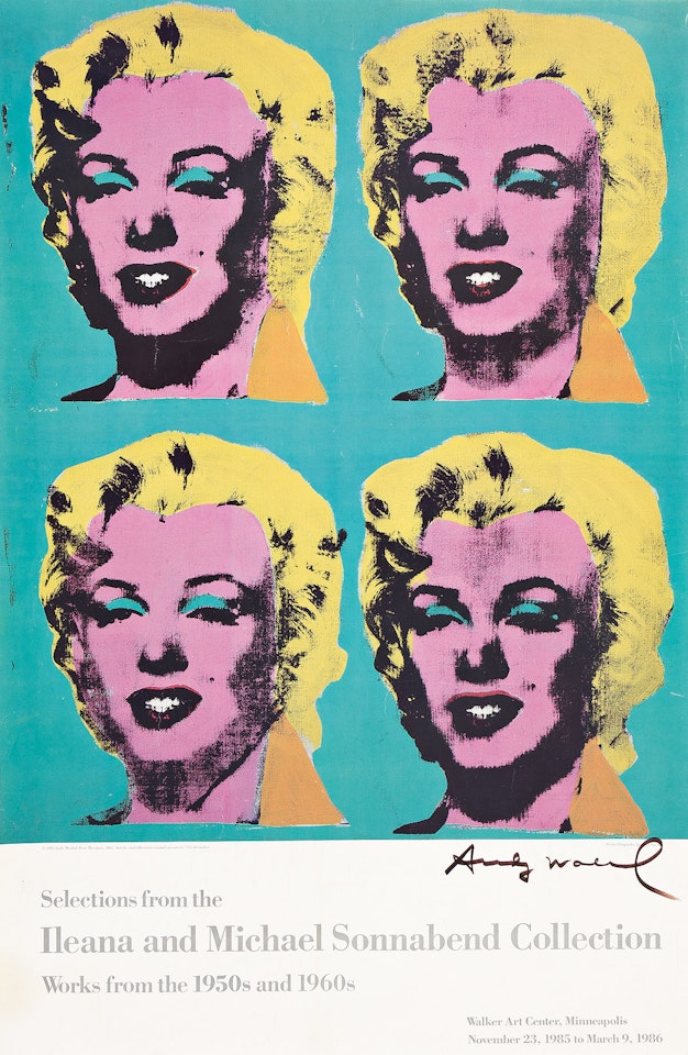 Selections From the Ileana and Michael Sonnabend Collection. by Andy Warhol