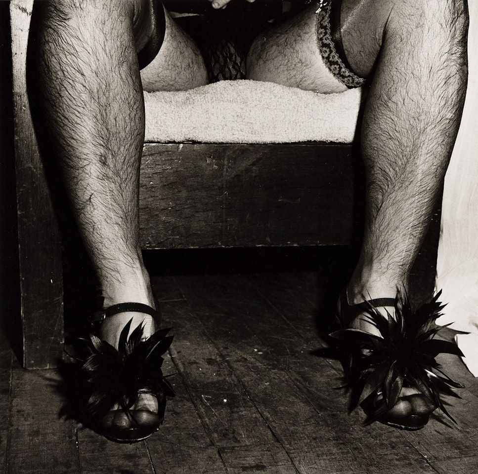 Randy: High Heels, Halloween. by Peter Hujar