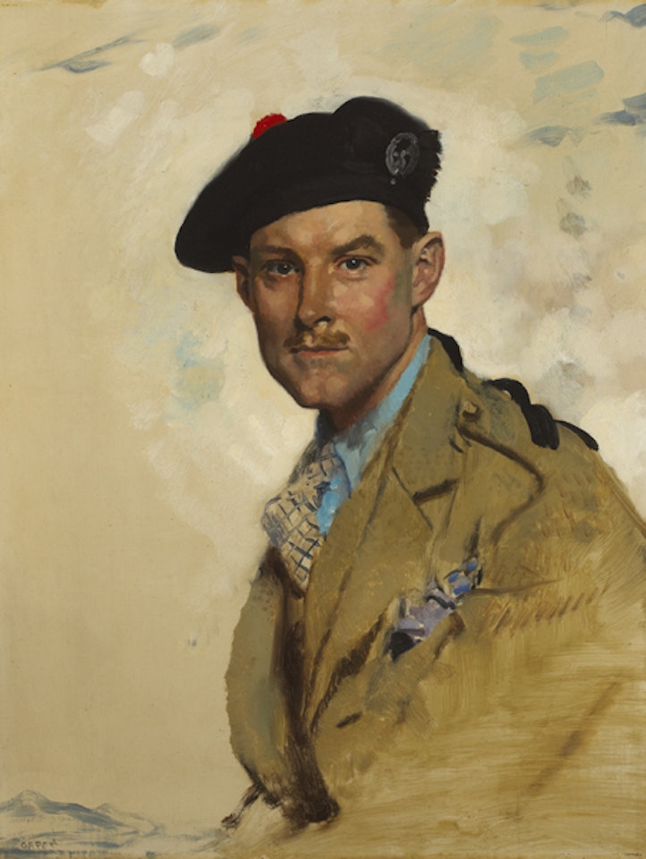 PORTRAIT OF CAPTAIN COLIN DAVID BRODIE by William Orpen