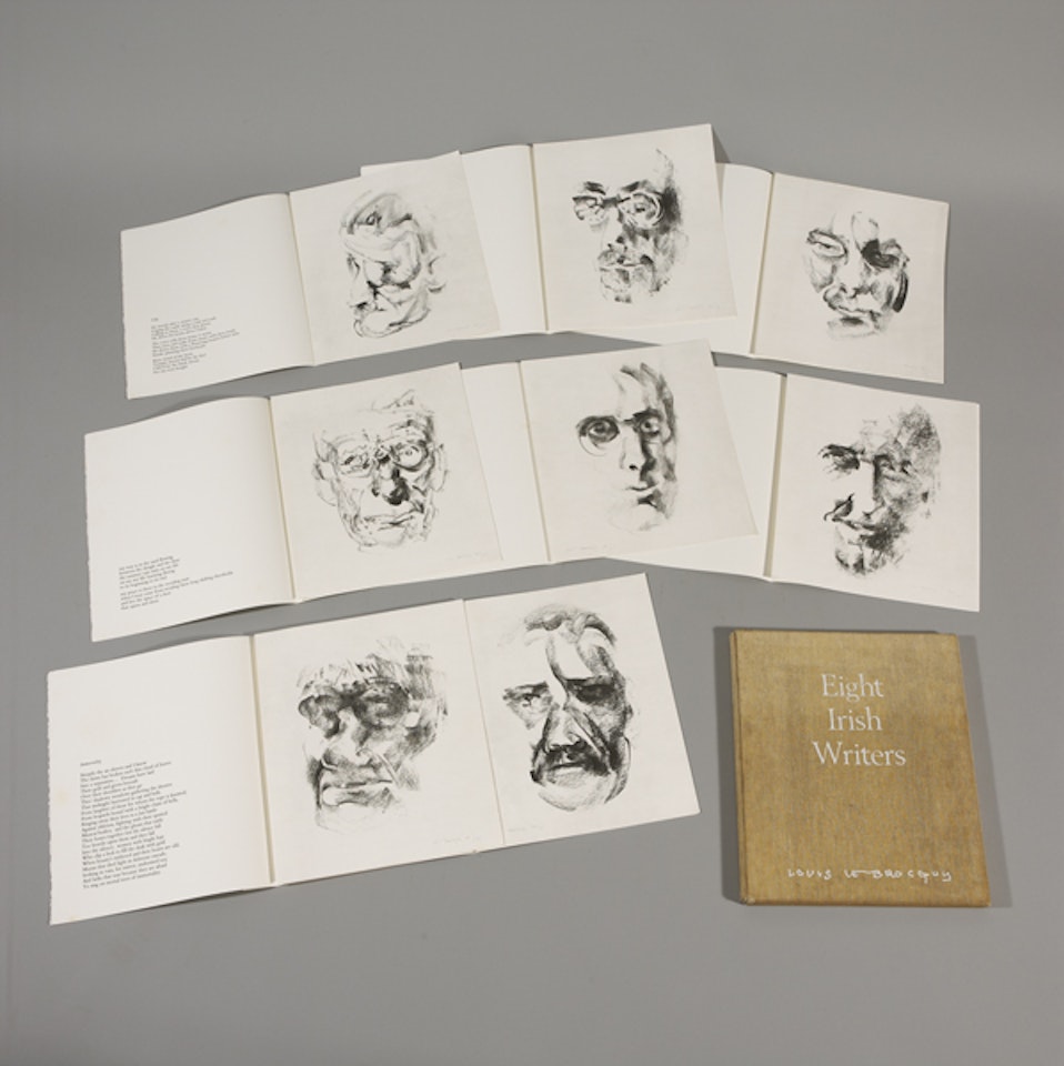 EIGHT IRISH WRITERS by Louis Le Brocquy