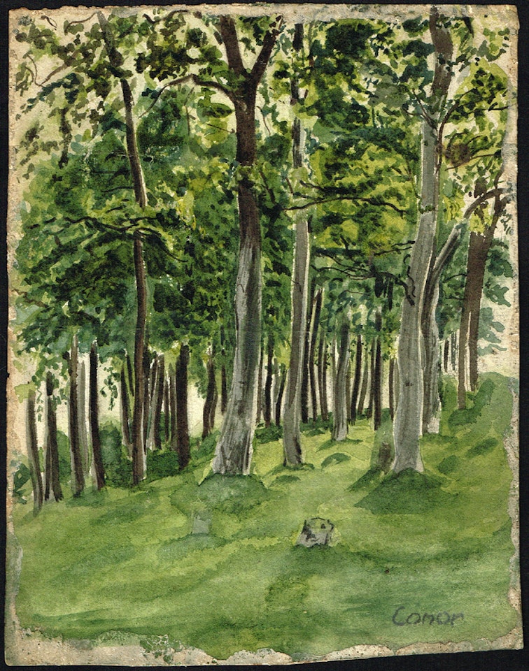 WOODLAND SCENE by William Conor